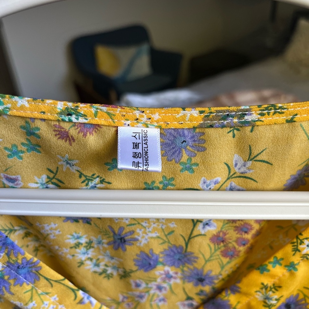 Yellow sundress